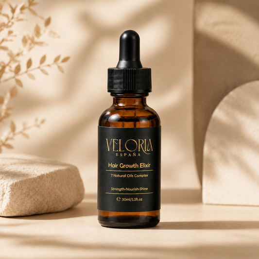 Veloria España Hair Growth Elixir – 7 Natural Oils Complex
