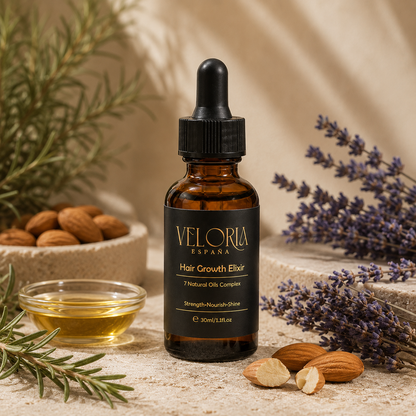 Veloria España Hair Growth Elixir – 7 Natural Oils Complex